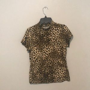 Cheetah print shirt